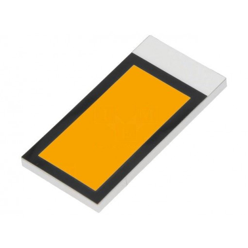 DE LP-504-A; Backlight; Application: DE123; LED; Dim: 35.5x17.78x2.5mm; amber; DISPLAY ELEKTRONIK