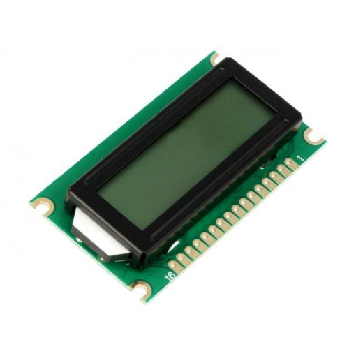 DEM 08171 FGH-PW; Display: LCD; alphanumeric; FSTN Positive; 8x1; 60x33x12mm; LED; DISPLAY ELEKTRONIK DEM 08171 FGH-PW; Display: LCD; alphanumeric; FSTN Positive; 8x1; 60x33x12mm; LED; DISPLAY ELEKTRONIK