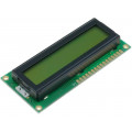 DEM16101SYH-LY; Display: LCD; alphanumeric; STN Positive; 16x1; 80x36x8.5mm; LED; DISPLAY ELEKTRONIK DEM16101SYH-LY; Display: LCD; alphanumeric; STN Positive; 16x1; 80x36x8.5mm; LED; DISPLAY ELEKTRONIK