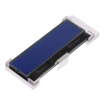 DEM 16208 SBH-PW-N; Display: LCD; alphanumeric; COG,STN Negative; 16x2; 62.8x23x6.3mm; DISPLAY ELEKTRONIK DEM 16208 SBH-PW-N; Display: LCD; alphanumeric; COG,STN Negative; 16x2; 62.8x23x6.3mm; DISPLAY ELEKTRONIK