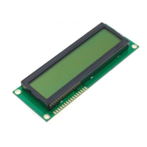DEM 16215 SYH-LY; Display: LCD; alphanumeric; STN Positive; 16x2; 122x44x9.5mm; LED; DISPLAY ELEKTRONIK DEM 16215 SYH-LY; Display: LCD; alphanumeric; STN Positive; 16x2; 122x44x9.5mm; LED; DISPLAY ELEKTRONIK