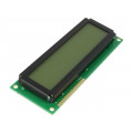 DEM 16215 SYH-LY-CYR22; Display: LCD; alphanumeric; STN Positive; 16x2; 122x44x14.5mm; LED; DISPLAY ELEKTRONIK DEM 16215 SYH-LY-CYR22; Display: LCD; alphanumeric; STN Positive; 16x2; 122x44x14.5mm; LED; DISPLAY ELEKTRONIK