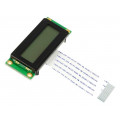 DEM 16223 FGH-PW; Display: LCD; alphanumeric; FSTN Positive; 16x2; 53x20x7.5mm; LED; DISPLAY ELEKTRONIK DEM 16223 FGH-PW; Display: LCD; alphanumeric; FSTN Positive; 16x2; 53x20x7.5mm; LED; DISPLAY ELEKTRONIK