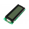 DEM 16227 FGH-PW; Display: LCD; alphanumeric; FSTN Positive; 16x2; 85x30x13.6mm; LED; DISPLAY ELEKTRONIK DEM 16227 FGH-PW; Display: LCD; alphanumeric; FSTN Positive; 16x2; 85x30x13.6mm; LED; DISPLAY ELEKTRONIK