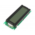 DEM 16227 SBH-PW-N; Display: LCD; alphanumeric; STN Negative; 16x2; 85x30x13.6mm; LED; DISPLAY ELEKTRONIK DEM 16227 SBH-PW-N; Display: LCD; alphanumeric; STN Negative; 16x2; 85x30x13.6mm; LED; DISPLAY ELEKTRONIK