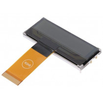 DEM 16230 FGH-PW; Display: LCD; alphanumeric; COG,FSTN Positive; 16x2; LED; PIN: 20; DISPLAY ELEKTRONIK