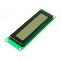 DEM 20231 FGH-PW; Display: LCD; alphanumeric; FSTN Positive; 20x2; 116x37x12mm; LED; DISPLAY ELEKTRONIK