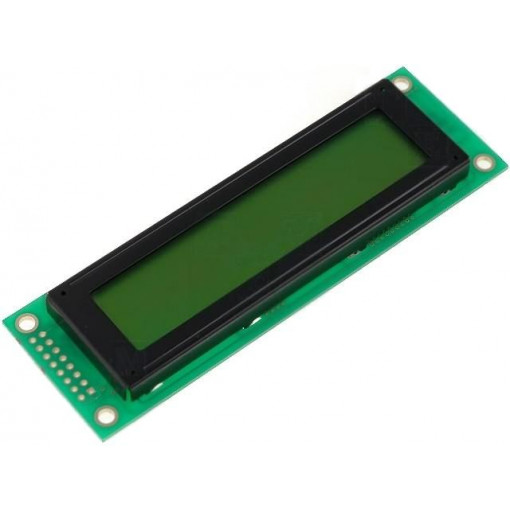 DEM20231SYH-PY; Display: LCD; alphanumeric; STN Positive; 20x2; 37x116x12mm; LED; DISPLAY ELEKTRONIK