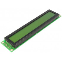 DEM 20233 SYH-LY; Display: LCD; alphanumeric; STN Positive; 20x2; 180x40x13.9mm; LED; DISPLAY ELEKTRONIK