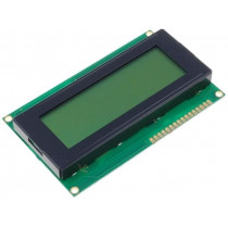 DEM20485SYH-LY; Display: LCD; alphanumeric; STN Positive; 20x4; 60x98x14.5mm; LED; DISPLAY ELEKTRONIK