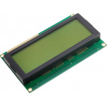 DEM 20486 SYH-LY; Display: LCD; alphanumeric; STN Positive; 20x4; 60x98x14.5mm; LED; DISPLAY ELEKTRONIK