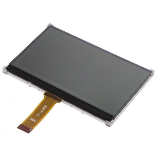 DEM 240128F FGH-PW; Display: LCD; graphical; 240x128; FSTN Positive; 122.2x79.8x6.5mm; DISPLAY ELEKTRONIK