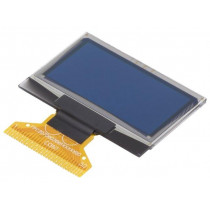DEP 128064D-Y; Display: OLED; graphical; 1.28
