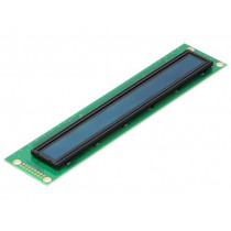 DEP 40201-W; Display: OLED; alphanumeric; 40x2; Dim: 182x38.5x9.3mm; white; DISPLAY ELEKTRONIK