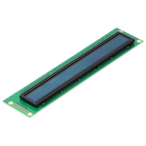 DEP 40201-W; Display: OLED; alphanumeric; 40x2; Dim: 182x38.5x9.3mm; white; DISPLAY ELEKTRONIK