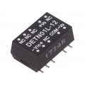 DETN01L-12; Converter: DC/DC; 1W; Uin: 4.5÷5.5V; Uout: 12VDC; Uout2: -12VDC; SMD; MEAN WELL