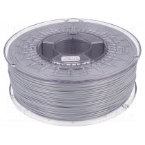 ASA 1,75 ALUMINUM; Filament: ASA; 1.75mm; aluminium; Printing temp: 230÷240°C; 1kg; DEVIL DESIGN