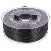 ASA 1,75 BLACK; Filament: ASA; 1.75mm; black; Printing temp: 230÷240°C; 1kg; DEVIL DESIGN