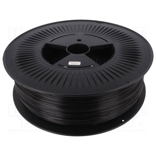 PETG 1,75 BLACK 5; Filament: PET-G; 1.75mm; black; 220÷250°C; 5kg; ±0,05mm; DEVIL DESIGN PETG 1,75 BLACK 5; Filament: PET-G; 1.75mm; black; 220÷250°C; 5kg; ±0,05mm; DEVIL DESIGN