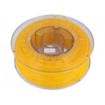 PETG-1.75-BRIGHT YELLOW; Filament: PET-G; 1.75mm; yellow (bright); 220÷250°C; 1kg; ±0,05mm; DEVIL DESIGN