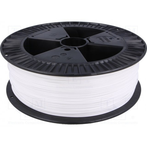 PETG 1,75 WHITE 2; Filament: PET-G; 1.75mm; white; 220÷250°C; 2kg; ±0,05mm; DEVIL DESIGN PETG 1,75 WHITE 2; Filament: PET-G; 1.75mm; white; 220÷250°C; 2kg; ±0,05mm; DEVIL DESIGN