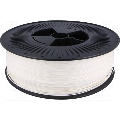 PETG 1,75 WHITE 5; Filament: PET-G; 1.75mm; white; 220÷250°C; 5kg; ±0,05mm; DEVIL DESIGN PETG 1,75 WHITE 5; Filament: PET-G; 1.75mm; white; 220÷250°C; 5kg; ±0,05mm; DEVIL DESIGN