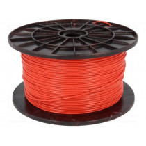 PLA-1.75-RED; Filament: PLA; 1.75mm; red; 200÷235°C; 1kg; ±0,05mm; DEVIL DESIGN PLA-1.75-RED; Filament: PLA; 1.75mm; red; 200÷235°C; 1kg; ±0,05mm; DEVIL DESIGN