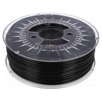 PLA 2,85 BLACK; Filament: PLA; 2.85mm; black; 200÷235°C; 1kg; ±0,05mm; DEVIL DESIGN PLA 2,85 BLACK; Filament: PLA; 2.85mm; black; 200÷235°C; 1kg; ±0,05mm; DEVIL DESIGN