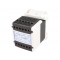 680063045; Transformer: safety; 63VA; 230/400VAC; 230V; IP20; Mounting: DIN; DF ELECTRIC