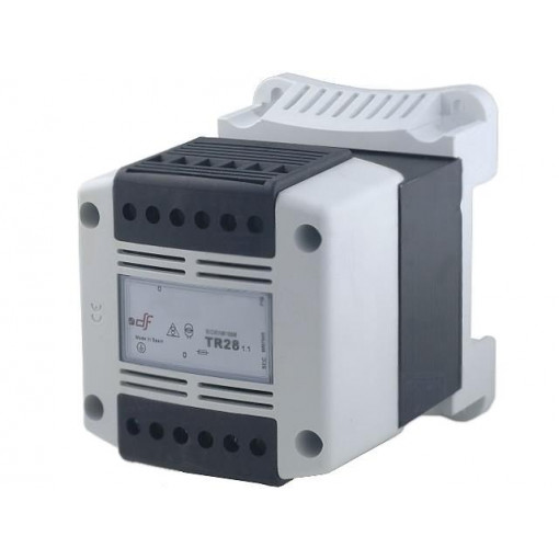 680200029; Transformer: safety; 200VA; 230VAC; 230V; IP20; Mounting: DIN; DF ELECTRIC 680200029; Transformer: safety; 200VA; 230VAC; 230V; IP20; Mounting: DIN; DF ELECTRIC
