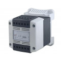 680250026; Transformer: safety; 250VA; 230VAC; 24V; IP20; Mounting: DIN; 4.2kg; DF ELECTRIC