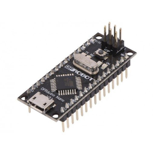 DFR0010; Controller; Arduino; ATMEGA328; 7÷12VDC; PWM: 6; Anal.in: 8; DFROBOT DFR0010; Controller; Arduino; ATMEGA328; 7÷12VDC; PWM: 6; Anal.in: 8; DFROBOT