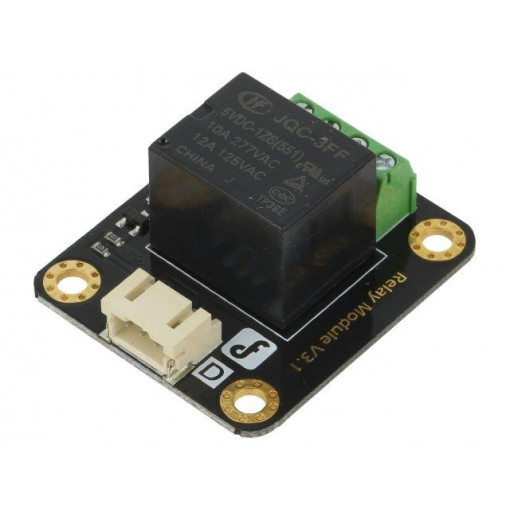 DFR0017; Module: relay; Channels: 1; 5VDC; max.150VAC; 15A; screw; TTL; DFROBOT DFR0017; Module: relay; Channels: 1; 5VDC; max.150VAC; 15A; screw; TTL; DFROBOT