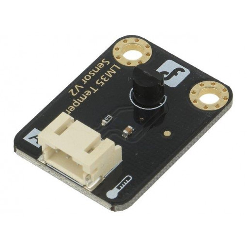 DFR0023; Sensor: temperature; analog; 5VDC; IC: LM35; Kit: module,cables; DFROBOT