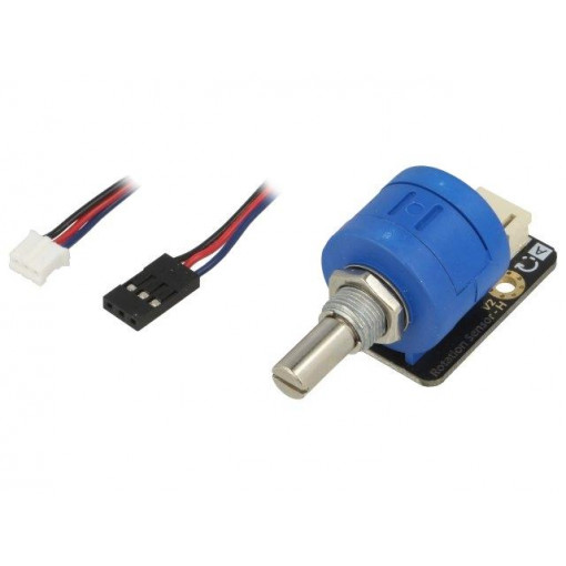 DFR0058; Sensor: rotation; potentiometer; analog; 5VDC; Channels: 1; Gravity; DFROBOT DFR0058; Sensor: rotation; potentiometer; analog; 5VDC; Channels: 1; Gravity; DFROBOT