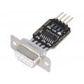 DFR0077; Module: converter; RS232/TTL; MAX202; D-Sub 9pin,pin strips; 5VDC; DFROBOT