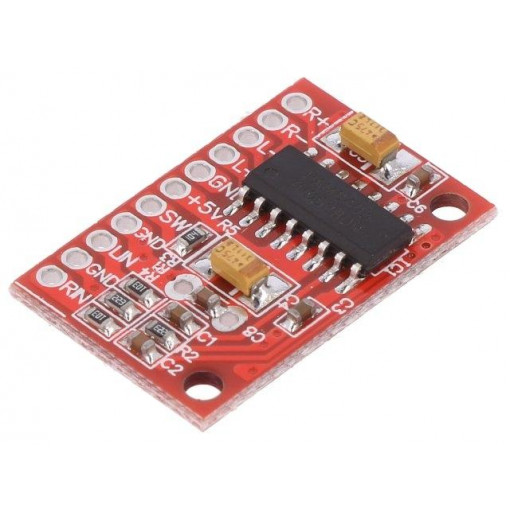 DFR0119; Module: audio; amplifier; analog; 3.6÷5.5VDC; IC: PAM8403; 3W; DFROBOT DFR0119; Module: audio; amplifier; analog; 3.6÷5.5VDC; IC: PAM8403; 3W; DFROBOT