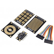 DFR0129; Sensor: touch; analog; 5V; Kit: 4 keyboards,adapter,wire jumpers; DFROBOT DFR0129; Sensor: touch; analog; 5V; Kit: 4 keyboards,adapter,wire jumpers; DFROBOT
