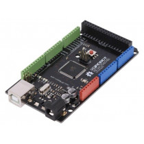 DFR0191; Controller; Arduino; ATMEGA2560; 5VDC; PWM: 17; Anal.in: 16; DFROBOT DFR0191; Controller; Arduino; ATMEGA2560; 5VDC; PWM: 17; Anal.in: 16; DFROBOT