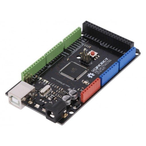 DFR0191; Controller; Arduino; ATMEGA2560; 5VDC; PWM: 17; Anal.in: 16; DFROBOT DFR0191; Controller; Arduino; ATMEGA2560; 5VDC; PWM: 17; Anal.in: 16; DFROBOT