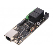 DFR0222; Programmable relay; ETHERNET; 7.2÷12VDC; Channels: 2; DFROBOT DFR0222; Programmable relay; ETHERNET; 7.2÷12VDC; Channels: 2; DFROBOT