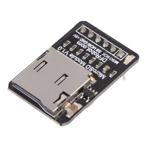 DFR0229; Module: adapter; SD micro; SPI; 5VDC; Application: for Arduino; DFROBOT DFR0229; Module: adapter; SD micro; SPI; 5VDC; Application: for Arduino; DFROBOT