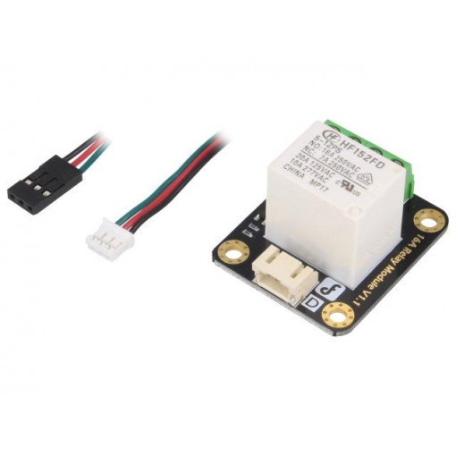 DFR0251; Module: relay; Channels: 1; 5VDC; max.250VAC; 16A; screw; TTL; DFROBOT DFR0251; Module: relay; Channels: 1; 5VDC; max.250VAC; 16A; screw; TTL; DFROBOT