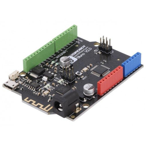 DFR0267; Controller; Arduino; 7÷12VDC; Bluetooth; IC: CC2540; Series: Bluno; DFROBOT