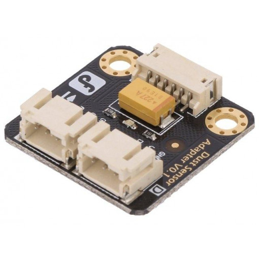 DFR0280; Sensor: sensor adapter; Application: GP2Y1010AU; Gravity; 5VDC; DFROBOT DFR0280; Sensor: sensor adapter; Application: GP2Y1010AU; Gravity; 5VDC; DFROBOT
