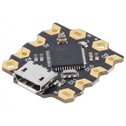 DFR0282; Controller; Arduino; ATMEGA32U4; 5VDC; PWM: 4; Anal.in: 5; DFROBOT