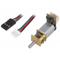 DFR0430; Motor: DC; with gearbox,with driver; Gravity; 3.5÷8VDC; 3mm; 40mA; DFROBOT