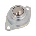 FIT0007; Ball casters; silver; Kit: ball,housing; screw; Ø: 15mm; H: 20mm; DFROBOT FIT0007; Ball casters; silver; Kit: ball,housing; screw; Ø: 15mm; H: 20mm; DFROBOT