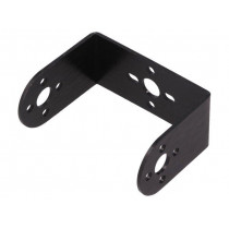FIT0039; Bracket; Application: standard type servo; black; Mat: aluminium; DFROBOT