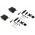 FIT0045; Robot.access: bracket; 4.8÷6VDC; Colour: black; 60rpm; DFROBOT FIT0045; Robot.access: bracket; 4.8÷6VDC; Colour: black; 60rpm; DFROBOT